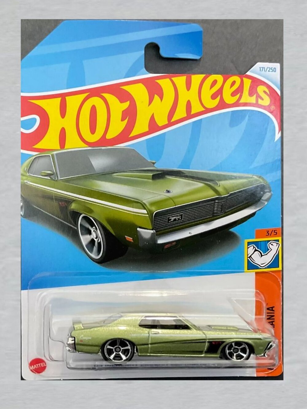Hot Wheels '69 Mercury Cougar Eliminator GREEN
